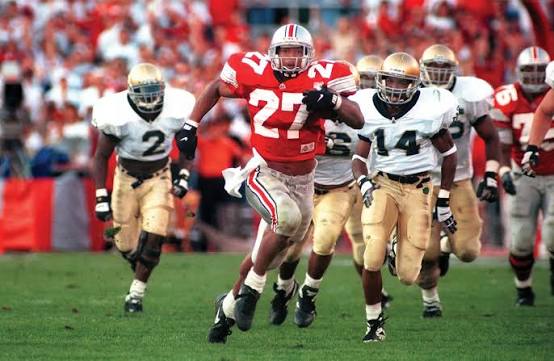Eddie George at Ohio State